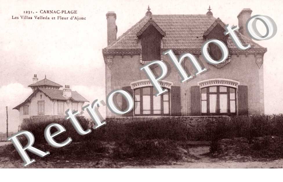 Plage - les villas Velleda et Fleur d&#039;Ajonc