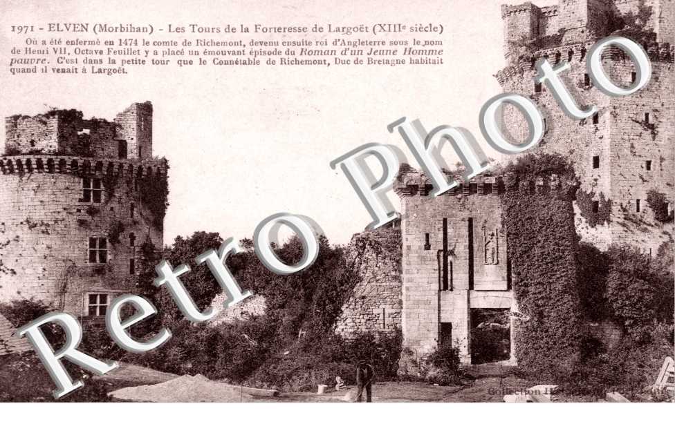 Les tours de la forteresse de Largoët