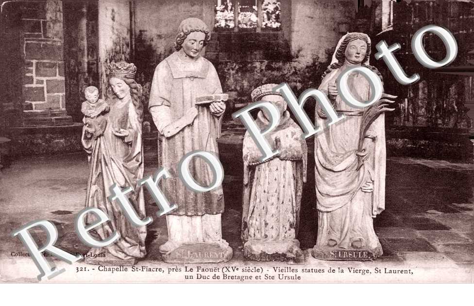 Chapelle saint Fiacre - Vieilles Statues