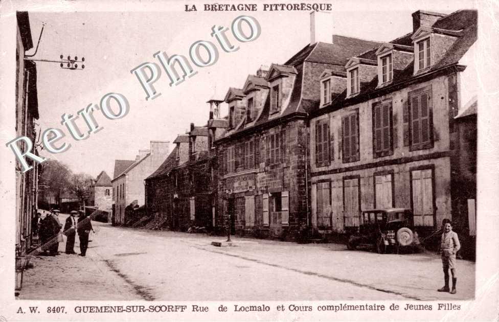 Rue Locmalo et Cours de Jeunes Filles