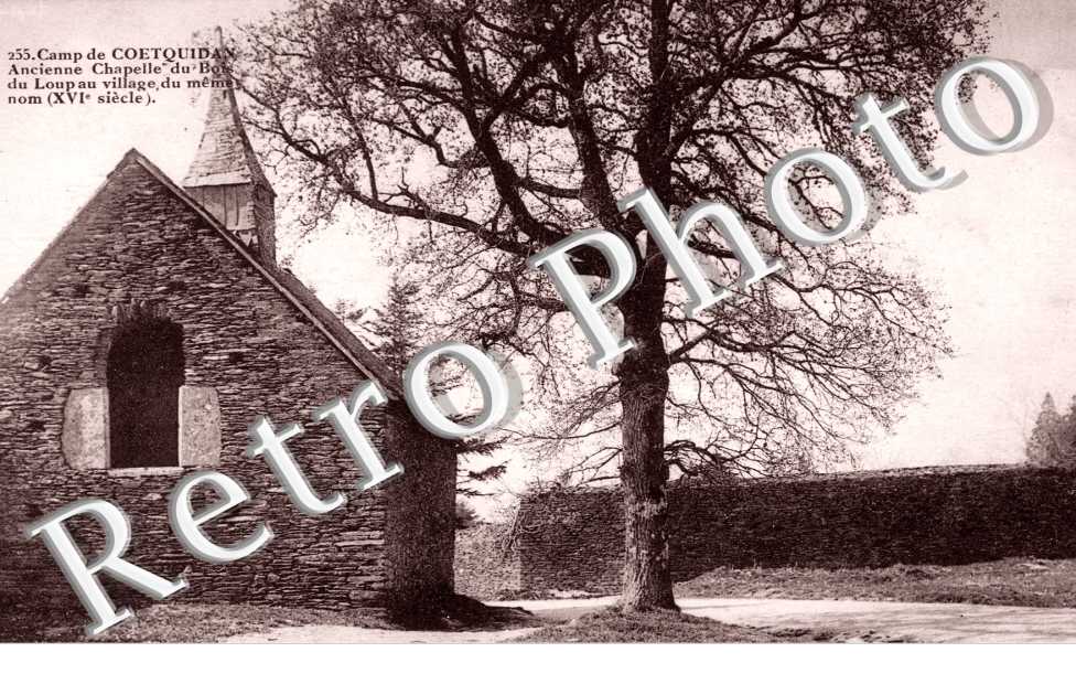 Camp de Coetquidan - Ancienne Chapelle du Bois du Loup