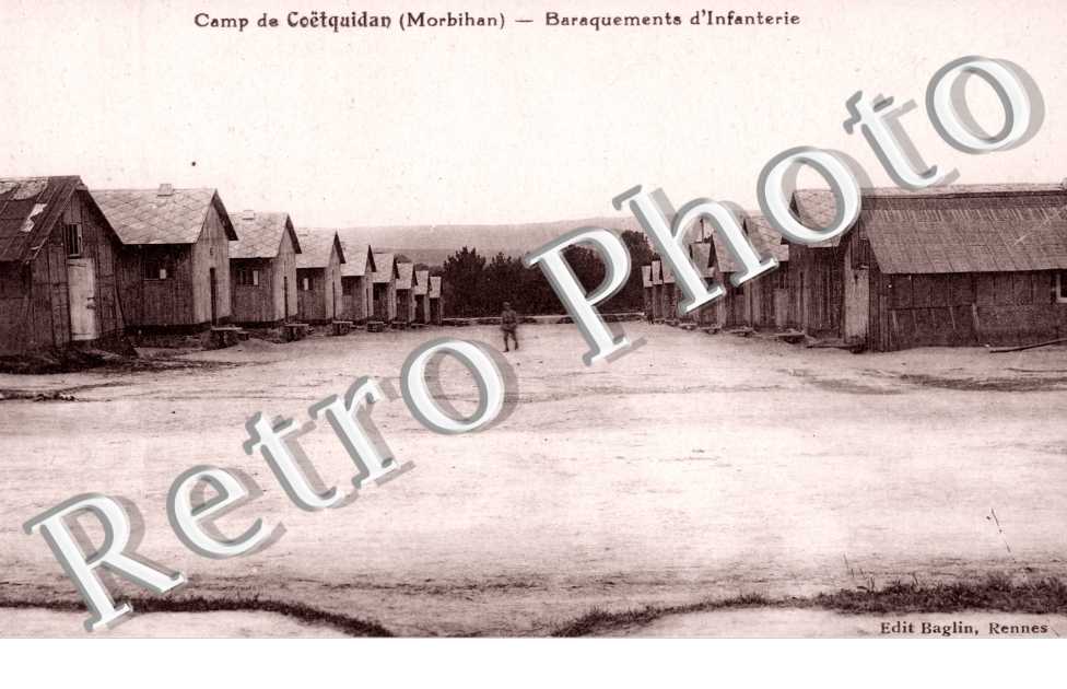 Camp de Coëtquidan, Baraquements d&#039;Infanterie