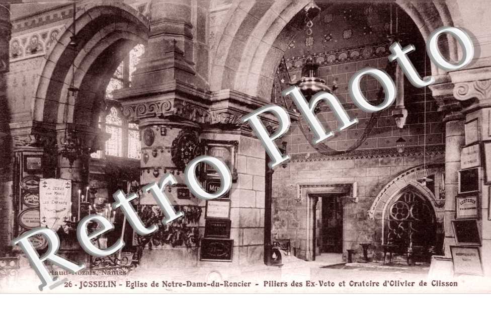 Basilique Notre Dame du Roncier - Piliers des Ex voto