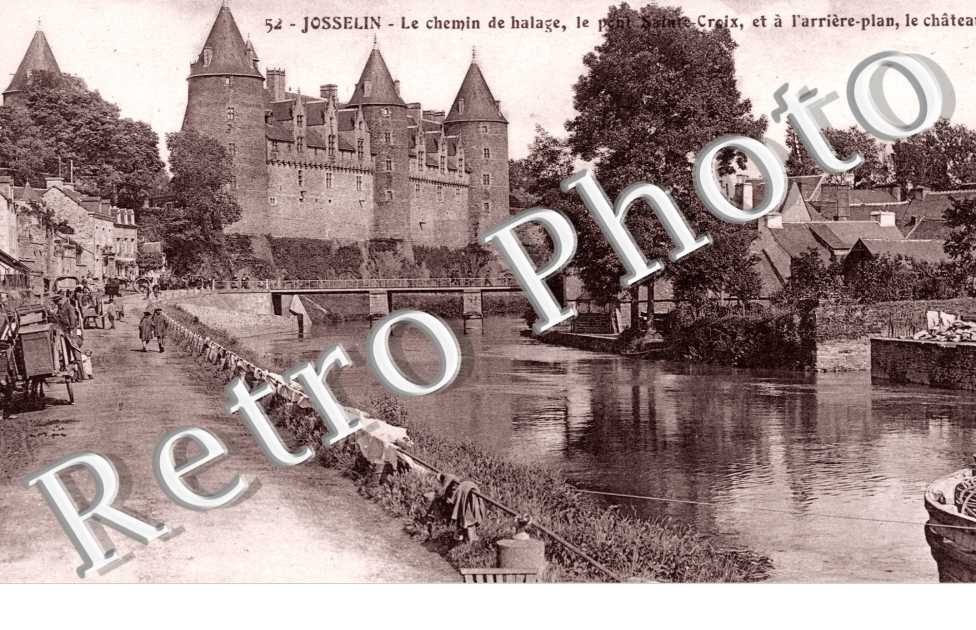 le Chemin de halage, le Pont Sainte-Croix et le Chateau