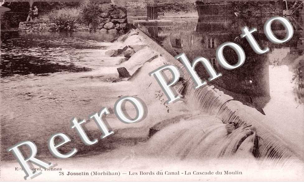 Les Bords du Canal - la cascade du Moulin