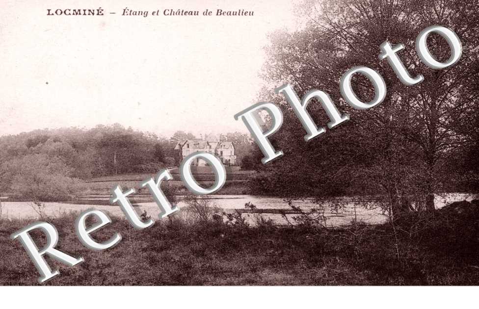 etang et chateau de Beaulieu