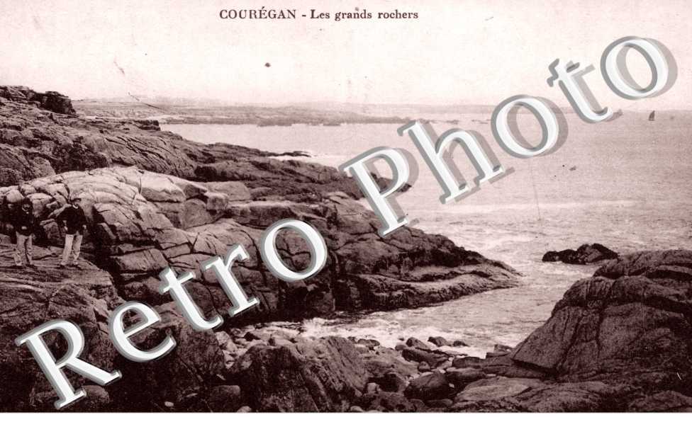 Couregan, les grands rochers