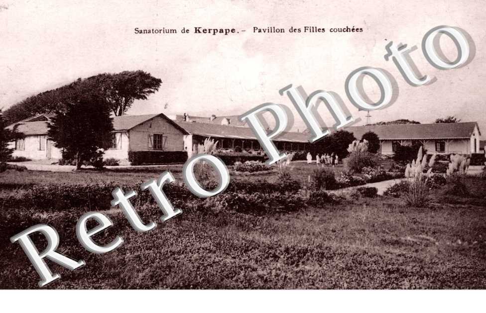 Sanatorium de Kerpape - Pavillon des Filles couchees