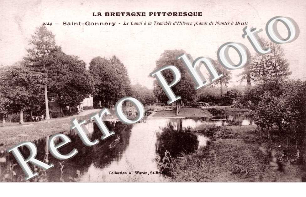 Saint Gonnery - Le Canal et la Tranchée d'Hilvern