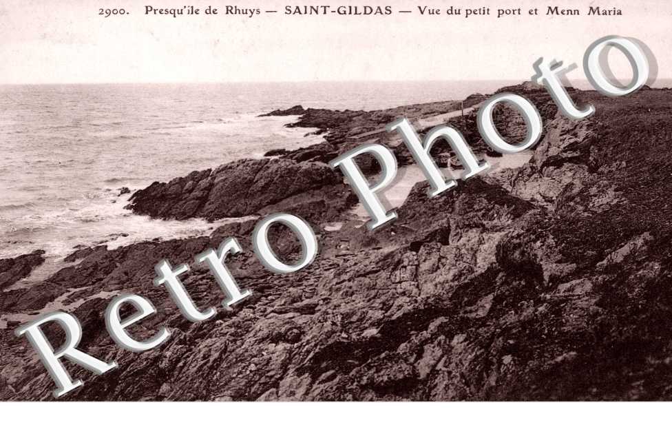 vue du petit port et Menn Maria