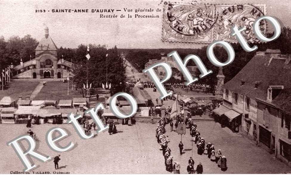 Rentree de la procession