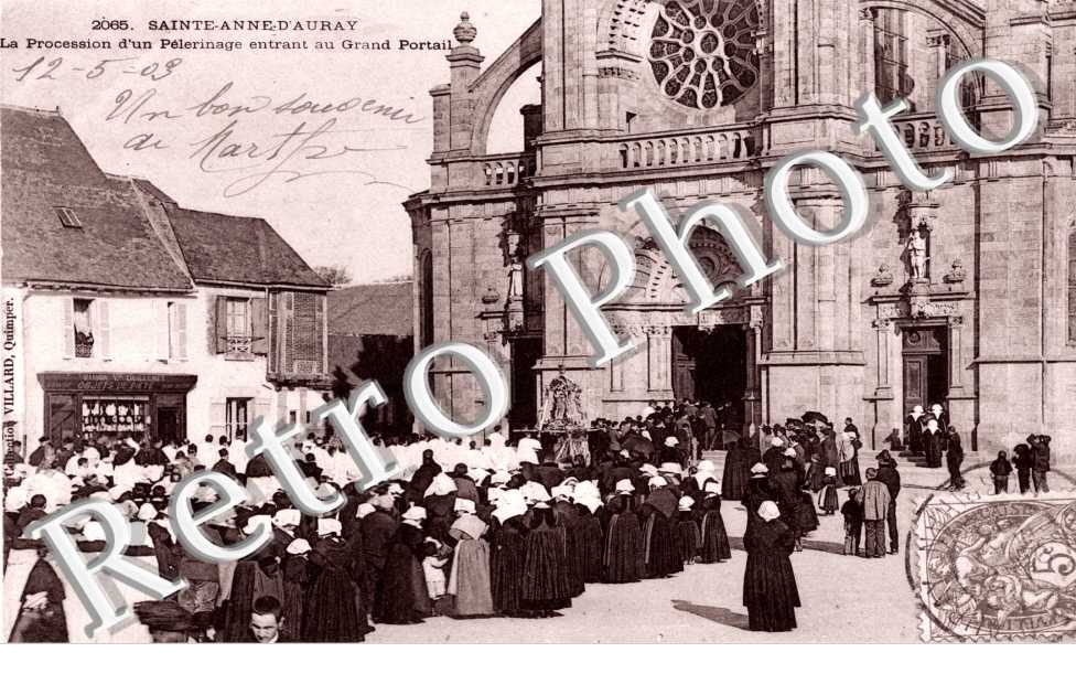 La procession d&#039;un pelerinage