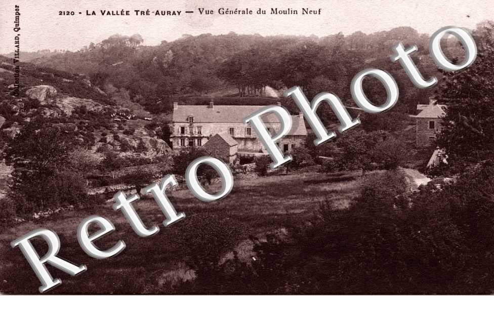 La vallee Tre Auray Vue generale du Moulin Neuf