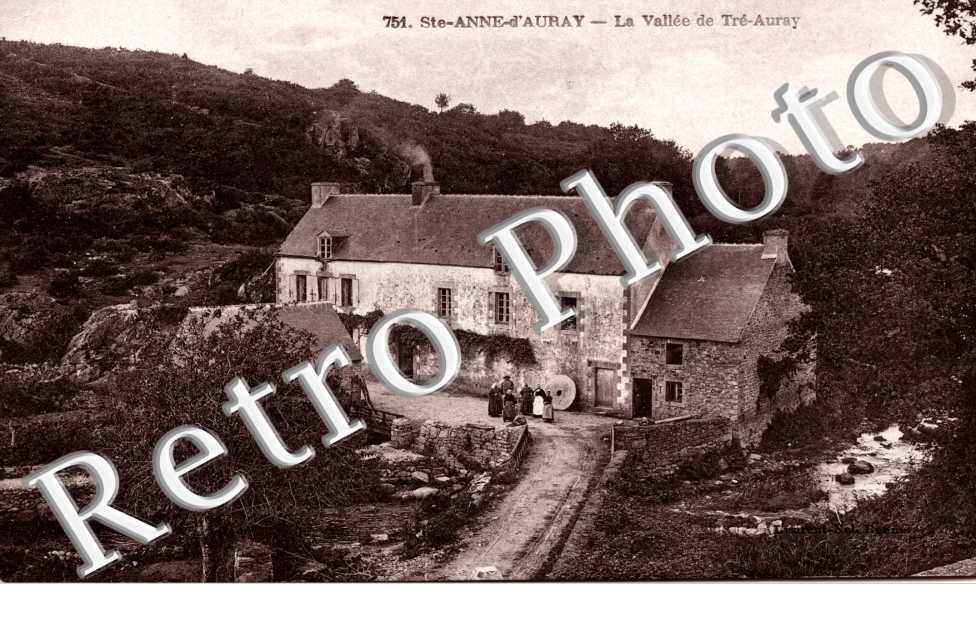 La vallee Tre Auray Vue generale du Moulin Neuf