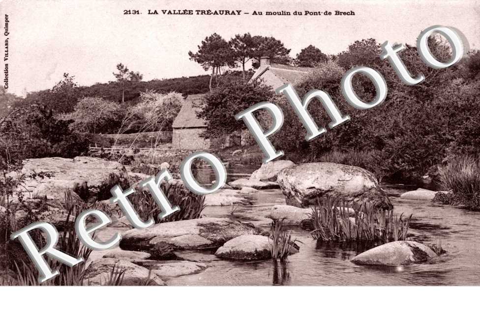 La vallee Tre Auray Au moulin du Pont de Brech