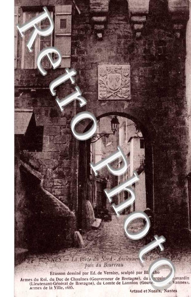 la Porte du Nord Anciennement Porte du Mene puis porte du Bourreau