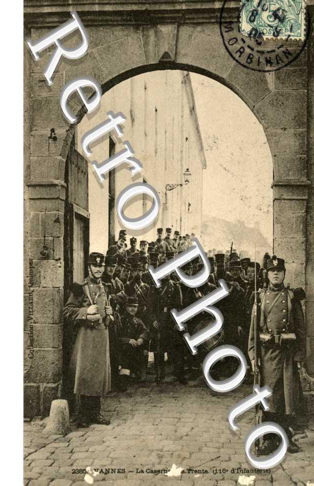 La caserne du 116 eme d'infanterie