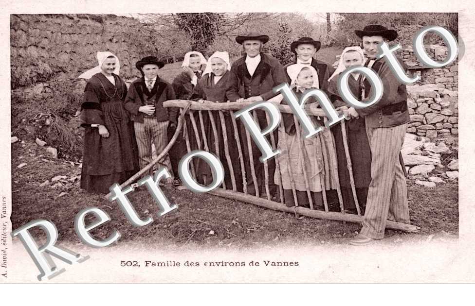 Famille des environs de Vannes