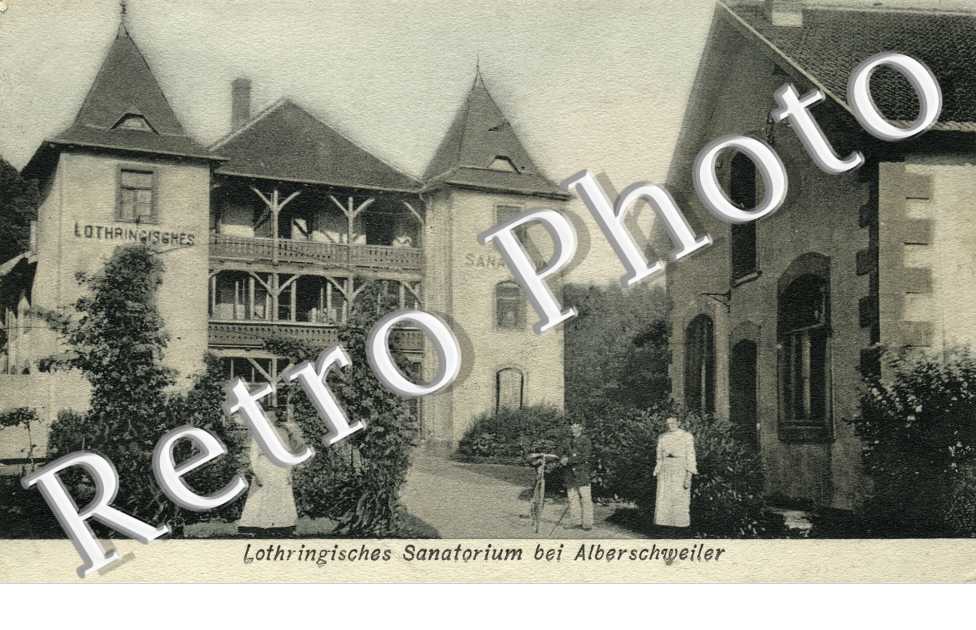 Lothringisches Sanatorium bei Alberschweiler