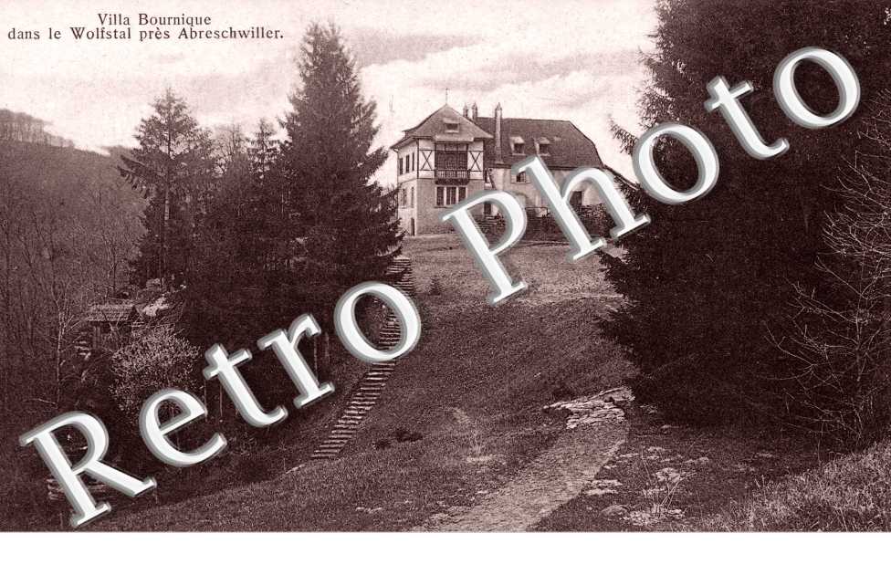 Villa Bournique dans le Wolfstal pres Abreschwiller