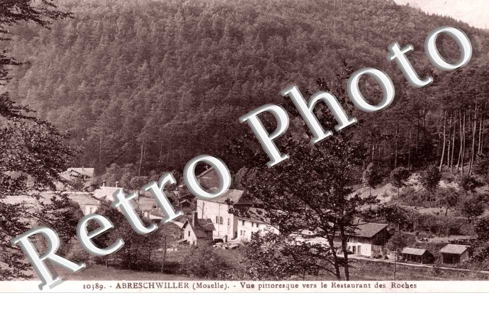 Vue vers le Restaurant des Roches