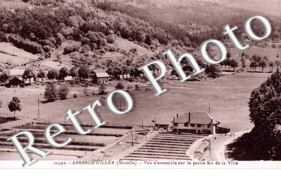 vue d'ensemble sur la partie est de la ville