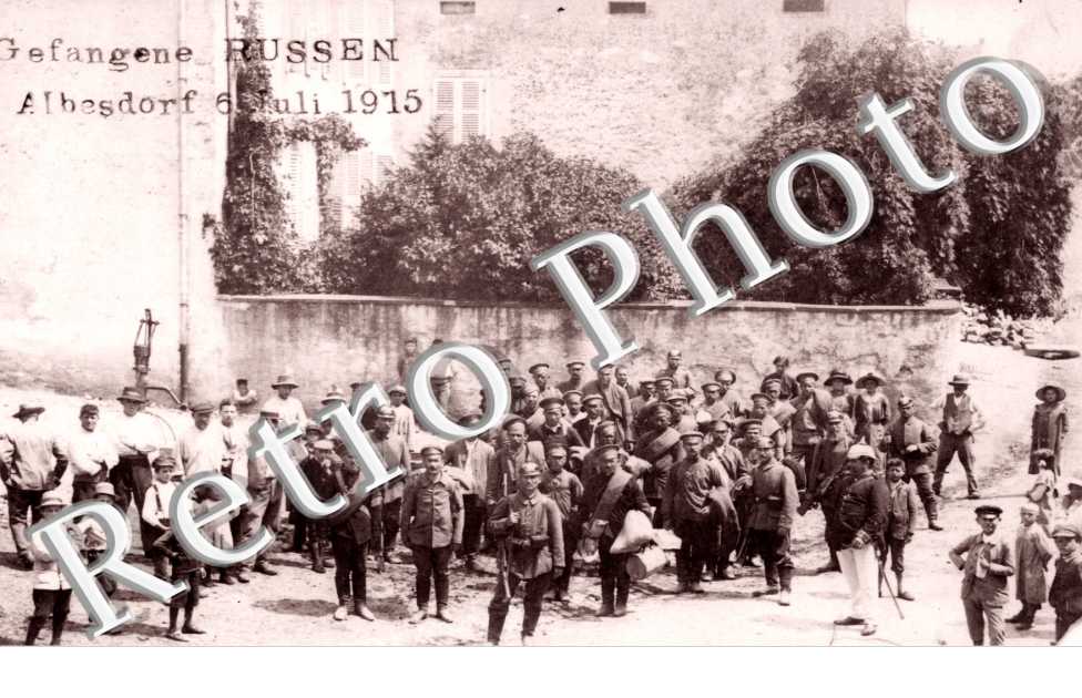 prisonniers russes le 6 juillet 1915