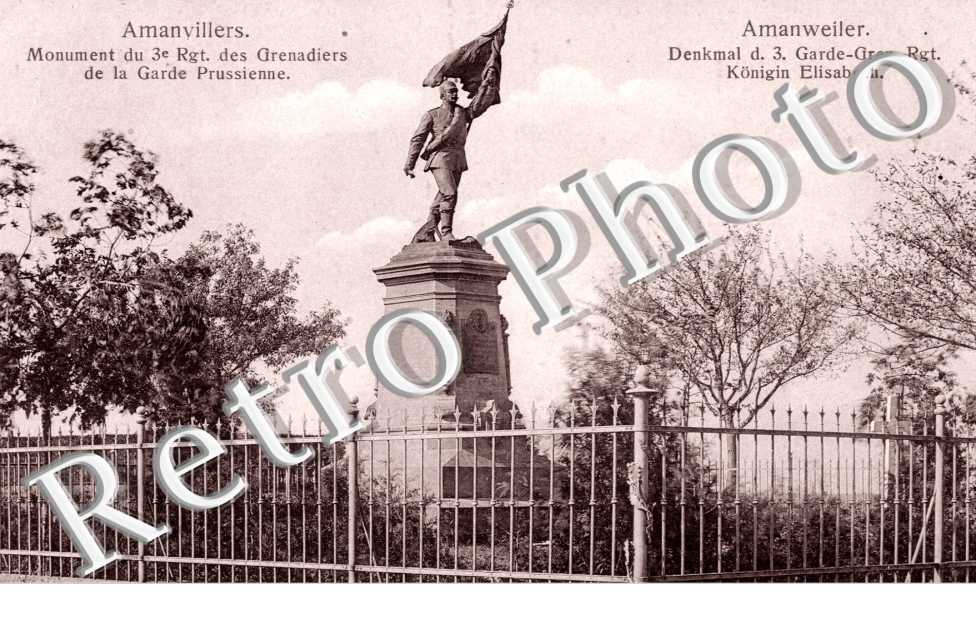 Monument du 3eme Regiment des Grenadiers de la Garde Prusienne