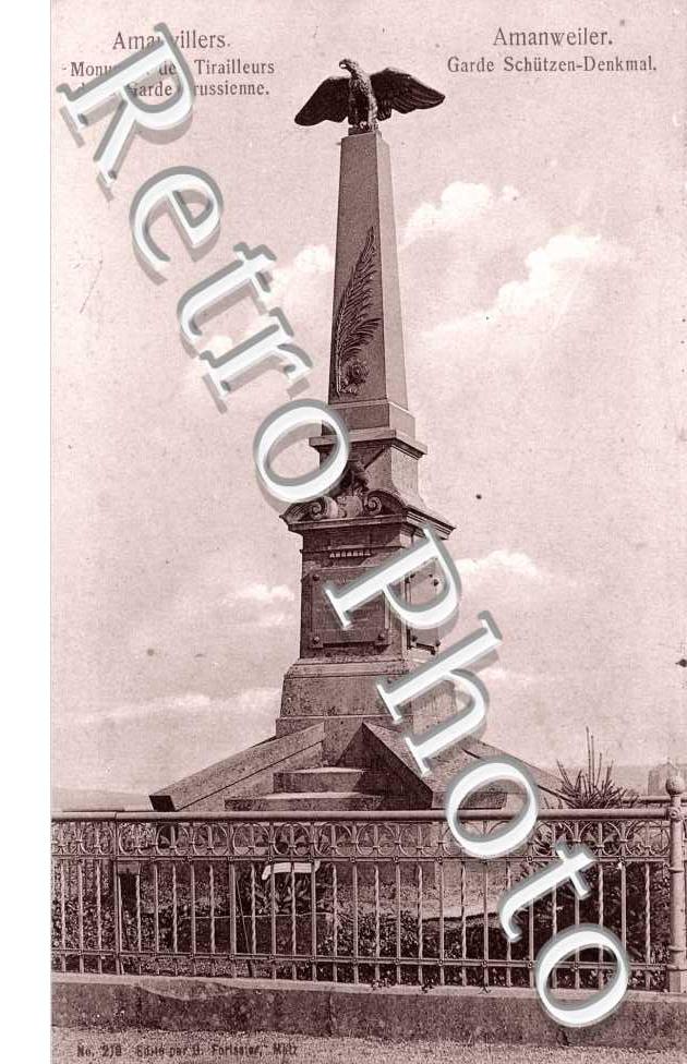 Monument des Tirailleurs de la Garde Prusienne