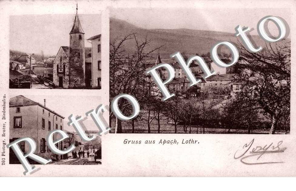 Gruss aus Apach. Eglise