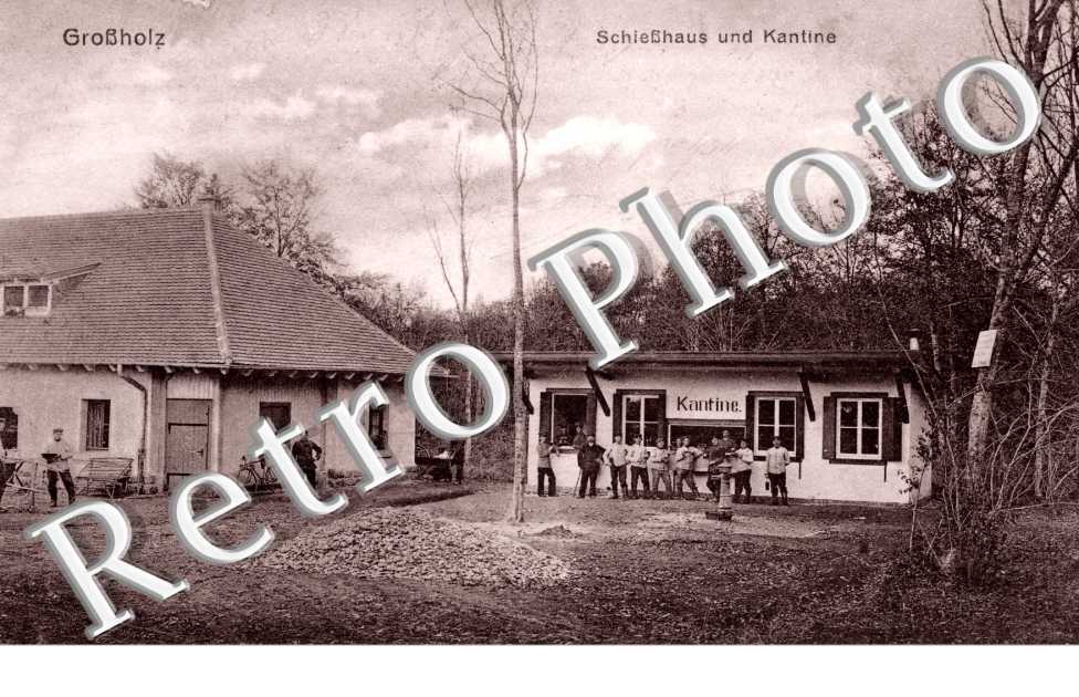 Schiebhaus und Kantine