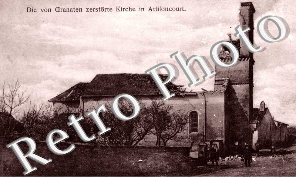 die von granaten zerstorte kirche