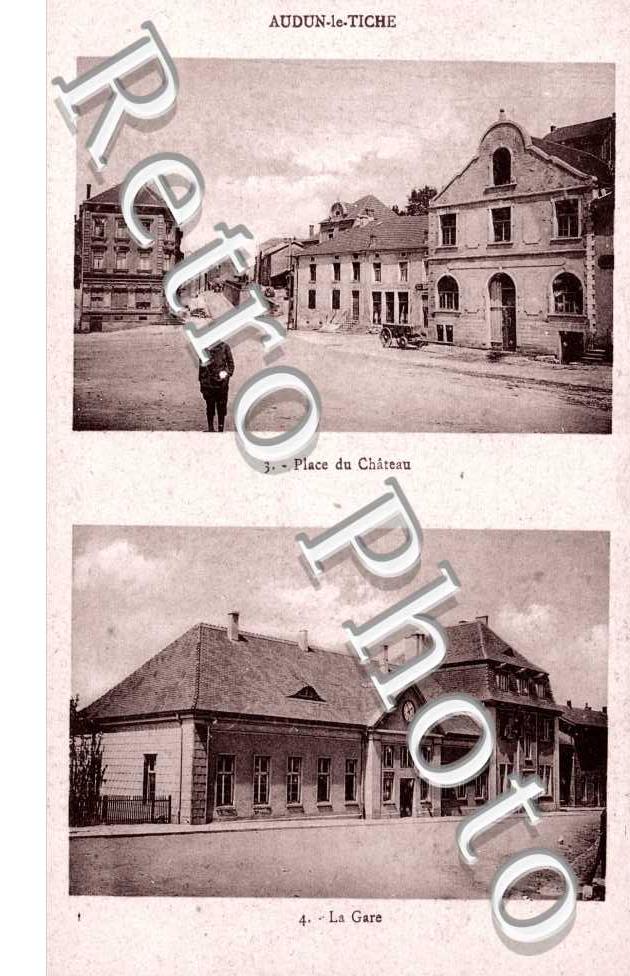 place du chateau, la gare