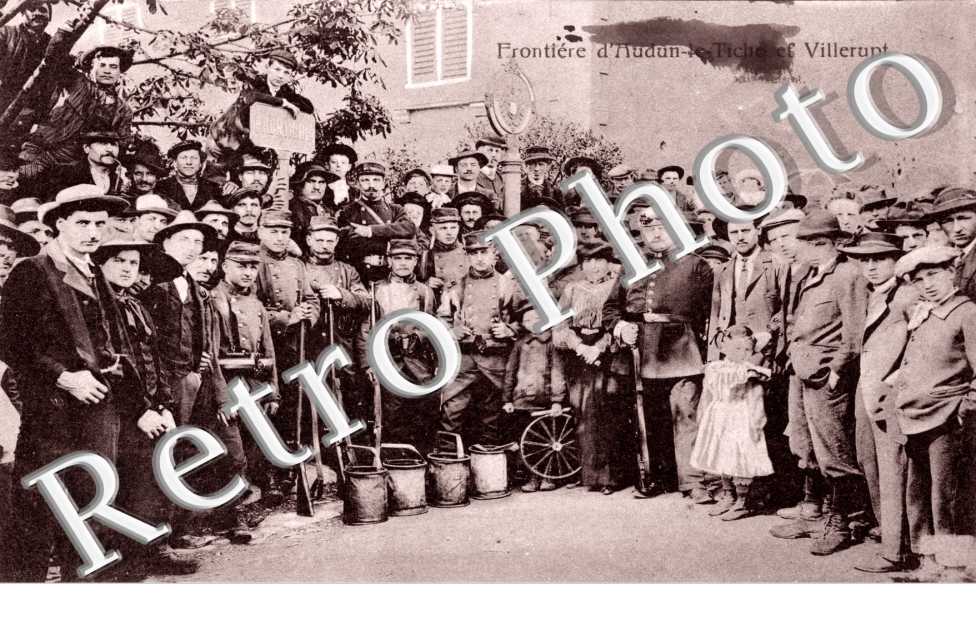 Frontiere d&#039;Audun-le-Tiche et Villerupt