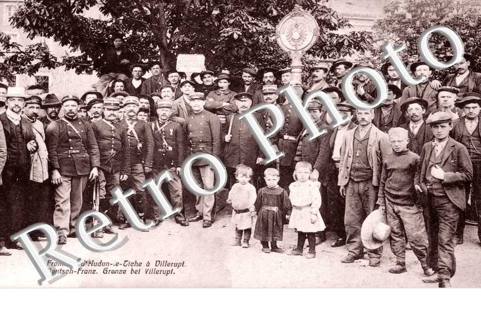 Frontiere d&#039;Audun le Tiche a Villerupt