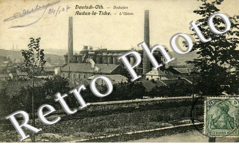 Deutsch-Oth Hochofen  Audun-le-Tiche  -  L&#039;usine
