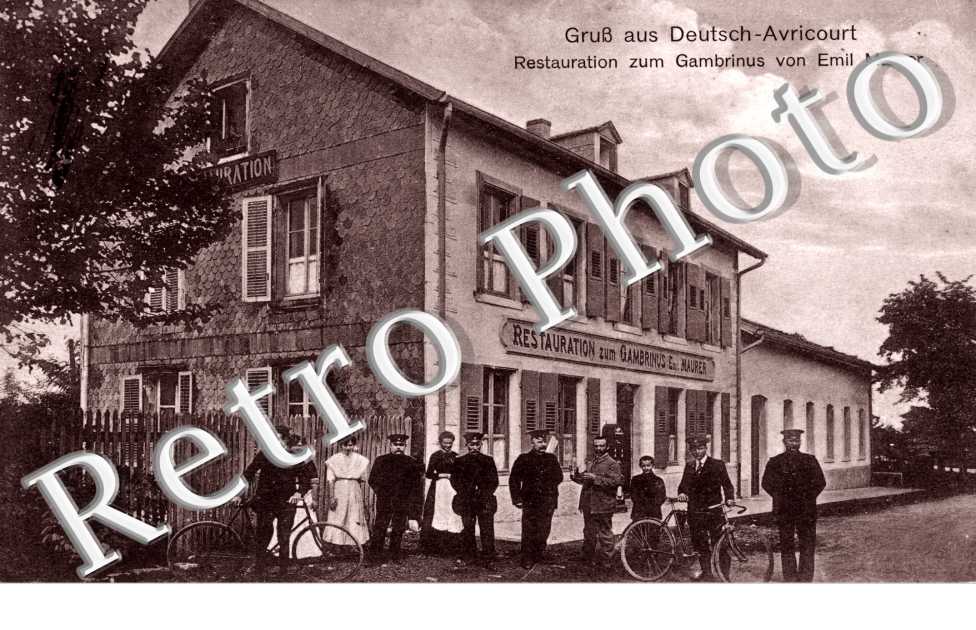 Restauration zum Gambrinus von Emil Maurer
