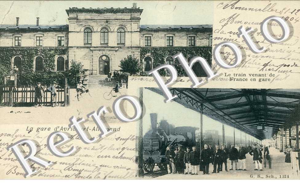 la Gare d&#039;Avricourt-Allemand