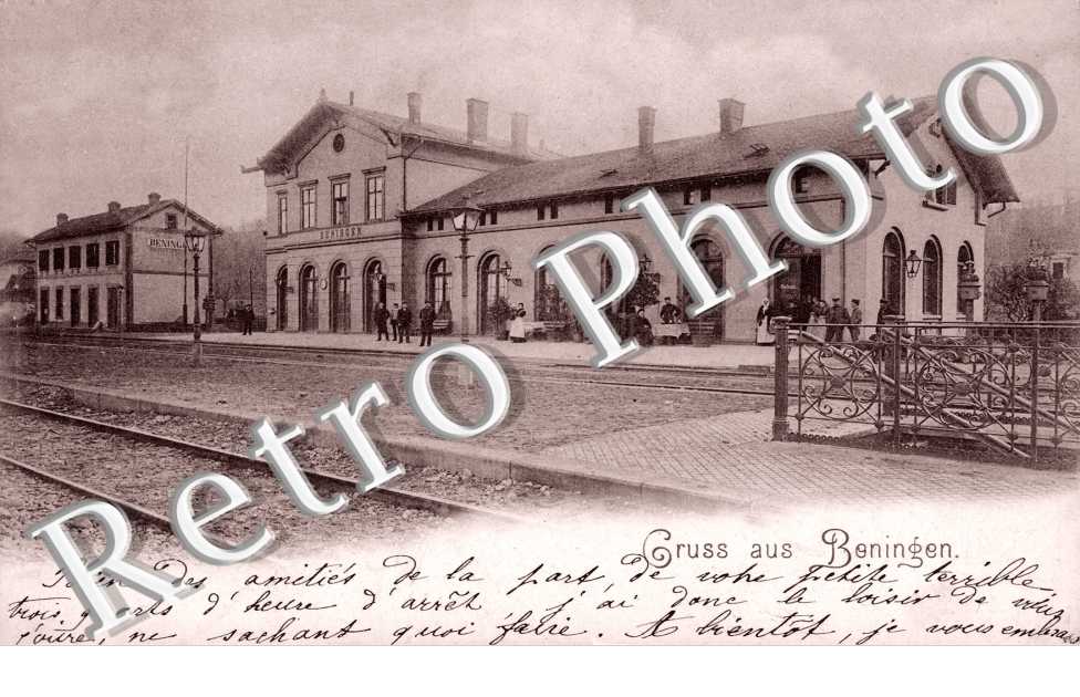La Gare en 1898