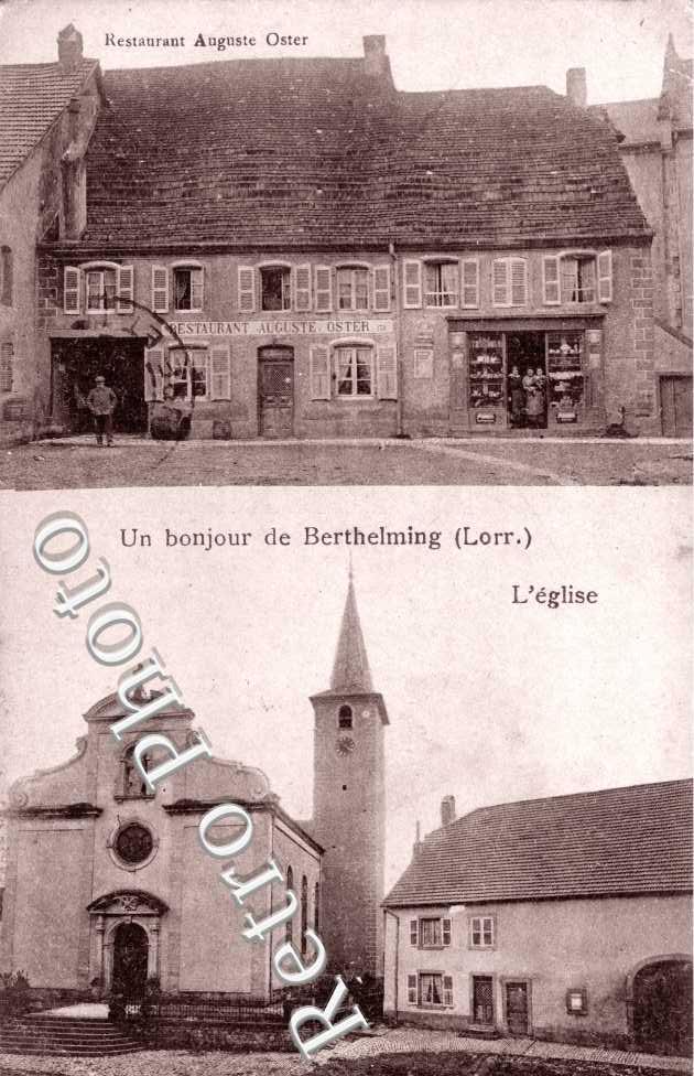 Restaurant Auguste Oster et l&#039;Eglise