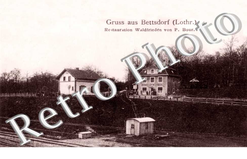 Restauration Waldfrieden von P. Bour