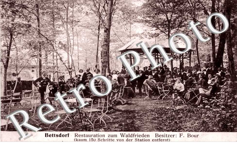 Bettsdorf Restauration zum Waldfrieden  Besitzer : F. Bour
