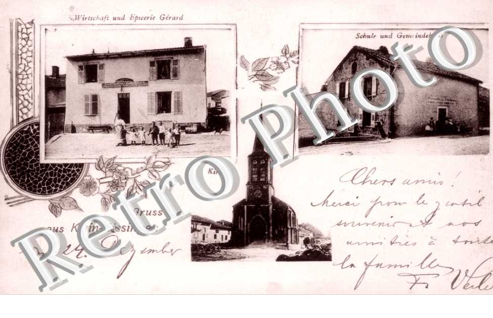 Wirtschaft - Kirche - Schule und Gemeindehaus