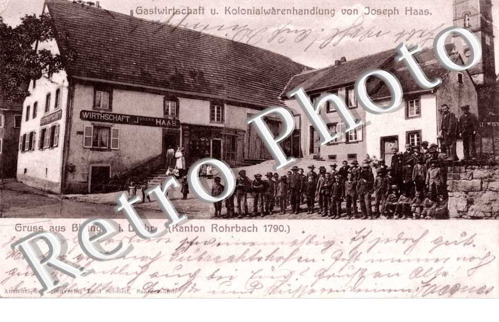 Gastwirtschaft u. Kolonialwarenhandlung von Joseph Haas