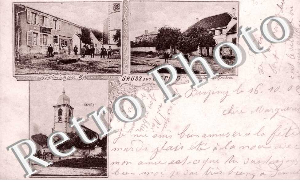 auberge Leger ecole mairie eglise