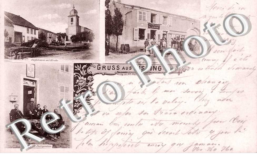 auberge Leger  eglise  Kaiserl. Postagentur