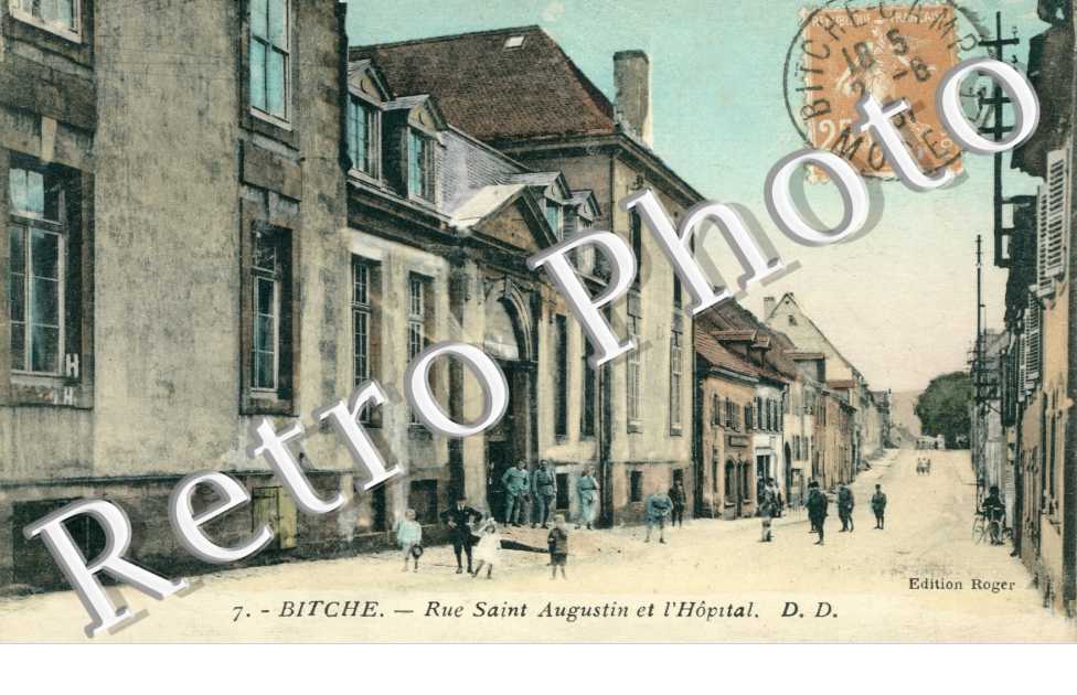 Rue de Saint Augustin et l'Hopital