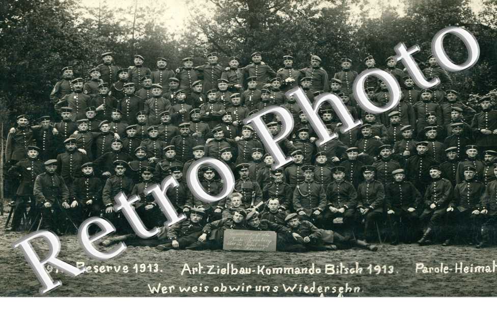 Reserve 1913 Art Zielbau Kommando
