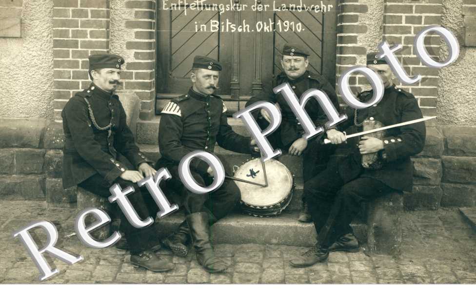 Entfettungskur der Landwehr okt 1910