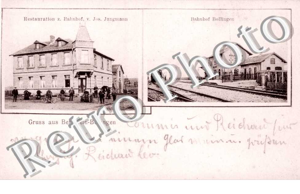 Restauration z. Bahnho v. Jos. Jungmann  